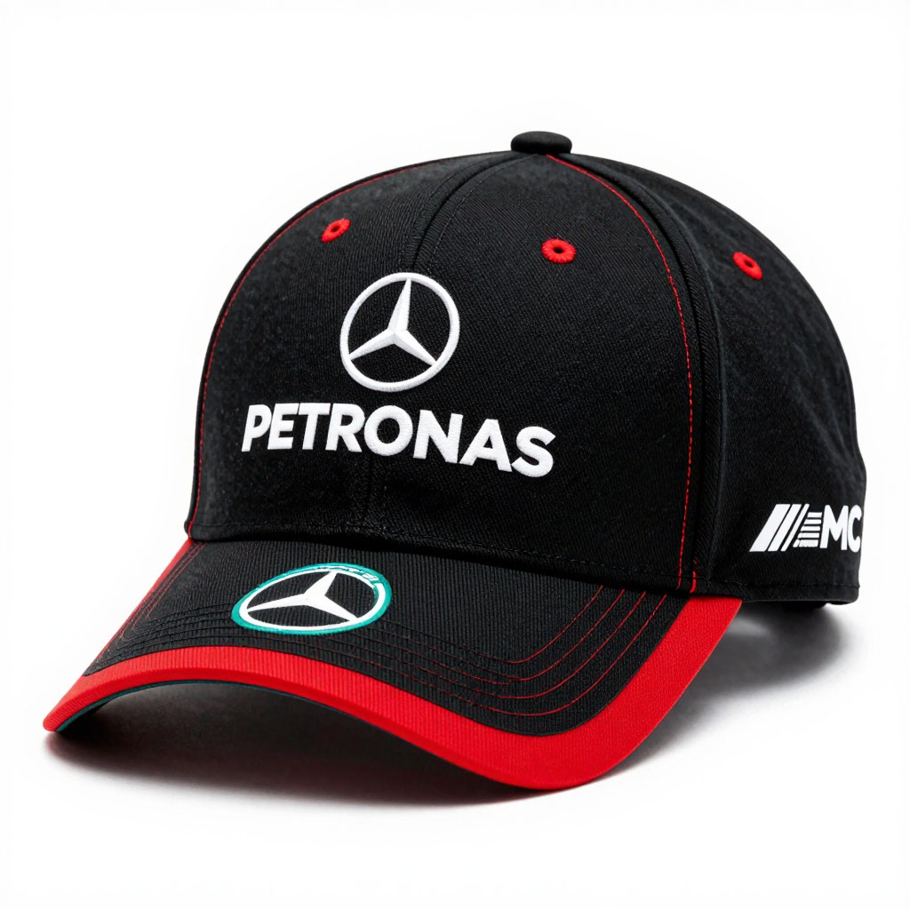 Mercedes AMG Petronas Team Cap — Formel-1-Fan-Accessoire